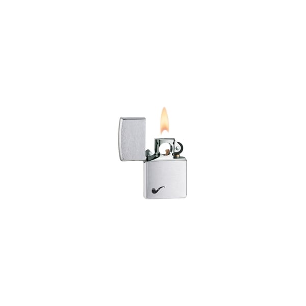 2024 Zippo Brushed Chrome Pipe Lighter